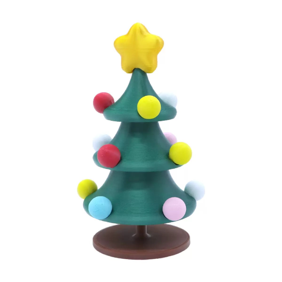 3D Dancing Christmas Tree Desktop Decor