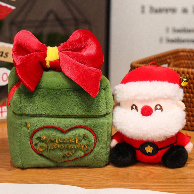 Christmas Surprise Gift Box – Cute Plush Holiday Gift