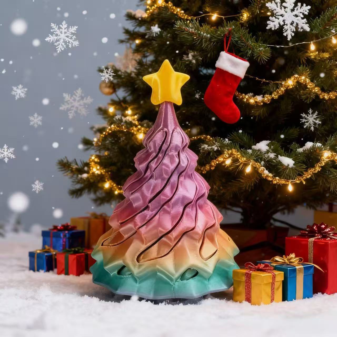 3D Printed Detachable Christmas Tree Toy