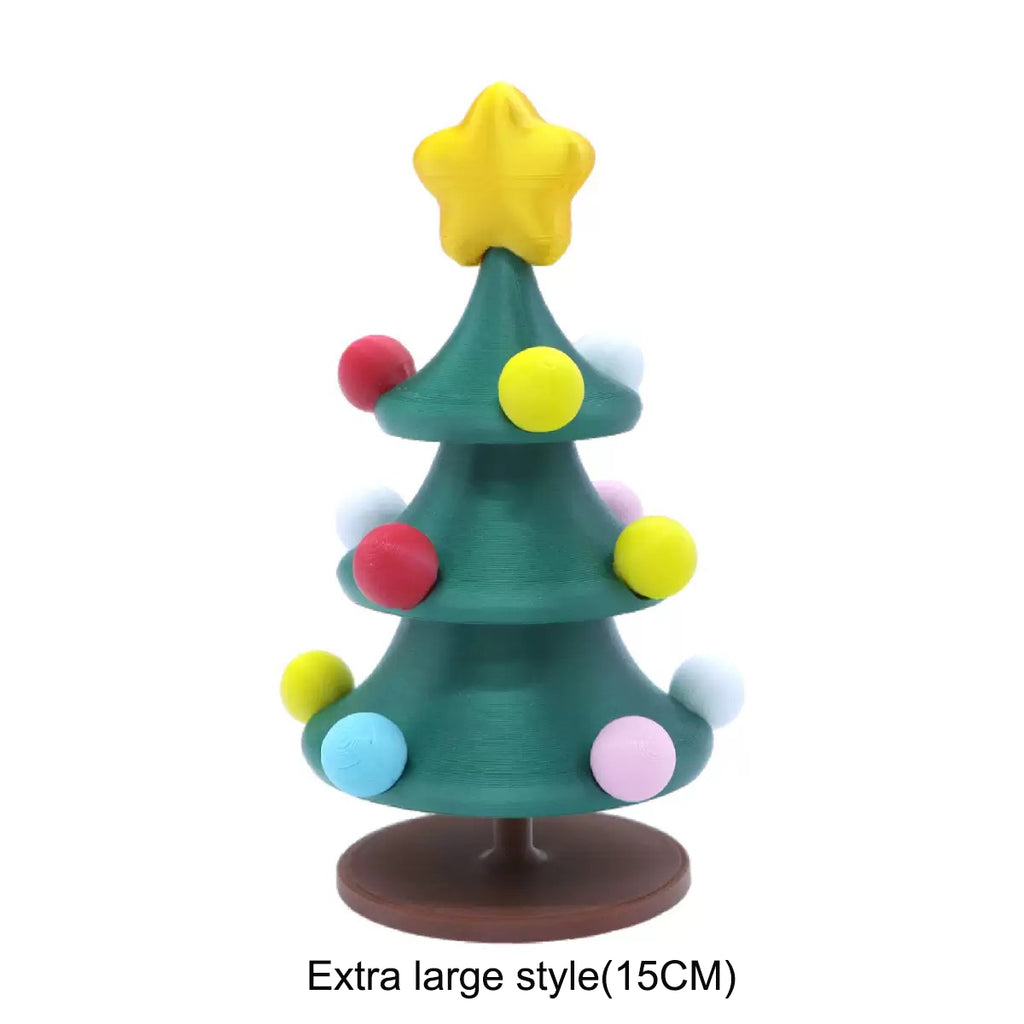 3D Printed Dancing Christmas Tree – Indoor Home & Office Decor, Desktop Toy, Party & Holiday Ornament