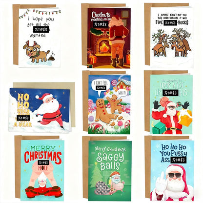 Funny Sarcastic Christmas Cards – Holiday Gag Gift