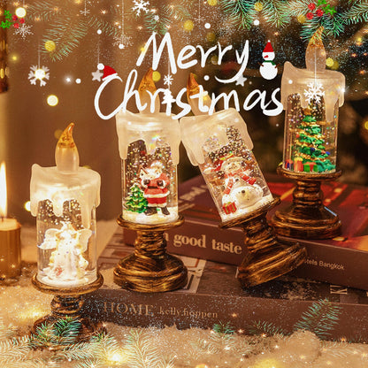 Christmas LED Candles – Glittering Holiday Décor