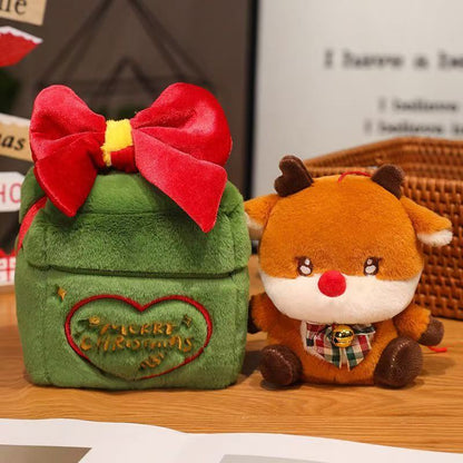 Christmas Surprise Gift Box – Cute Plush Holiday Gift