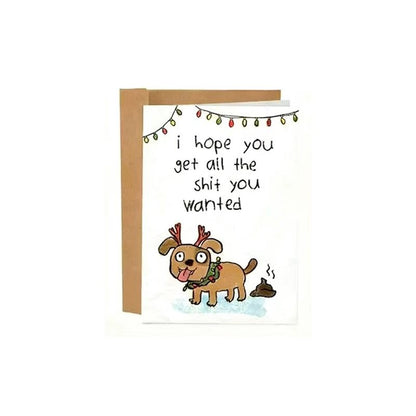 Funny Sarcastic Christmas Cards – Holiday Gag Gift