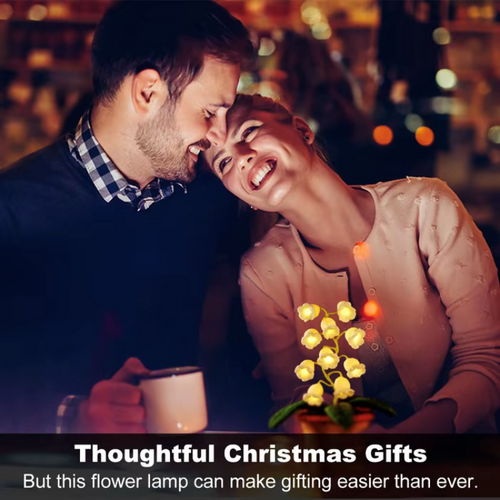 Hand-Knitted Bell Lantern – Festive Holiday Light