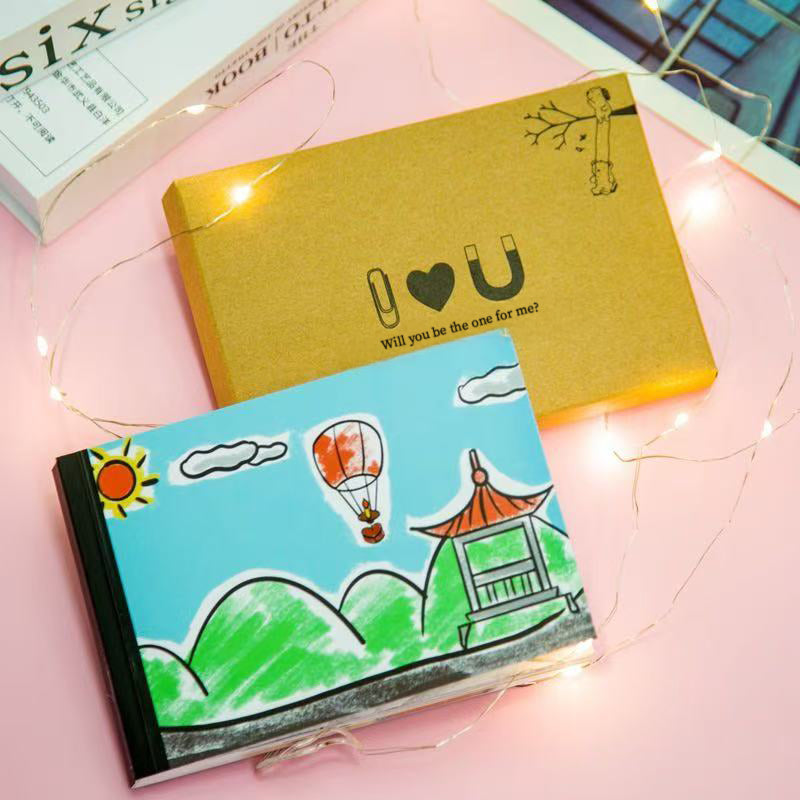 Hidden Ring Flip Book – Valentine’s Day Gift