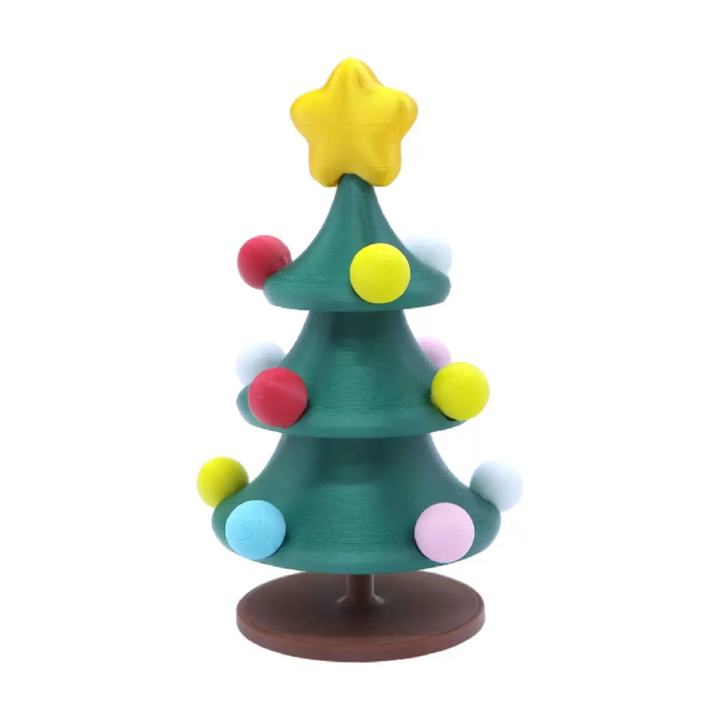 3D Printed Dancing Christmas Tree – Indoor Home & Office Decor, Desktop Toy, Party & Holiday Ornament