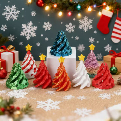 3D Printed Detachable Christmas Tree Toy