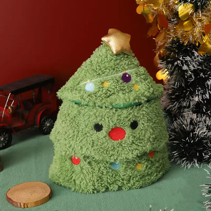 Cute Christmas Puppy Plush – Holiday Gift for Kids