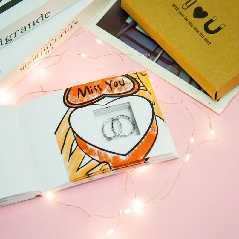 Hidden Ring Flip Book – Holiday Proposal