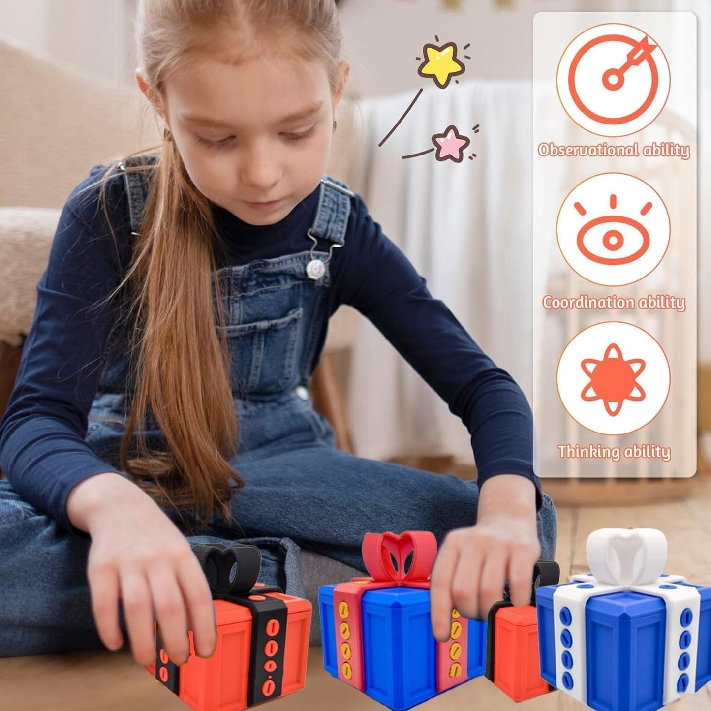 3D Prank Screw Box Funny Gag Gift