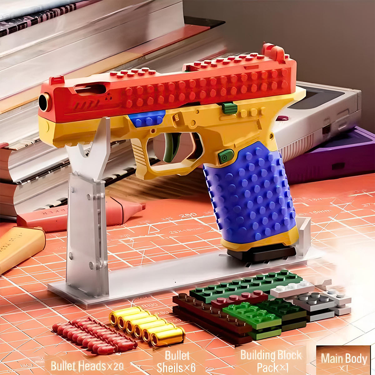 Kids DIY Soft Bullet Gun Kit