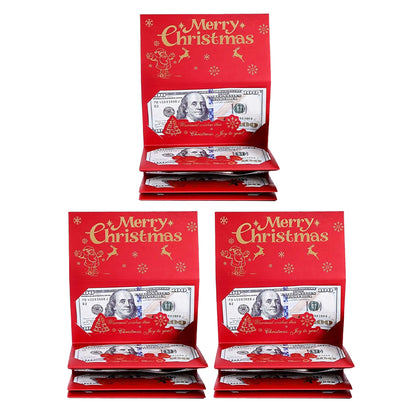 Santa Red Cash Envelopes – Festive Holiday Gift