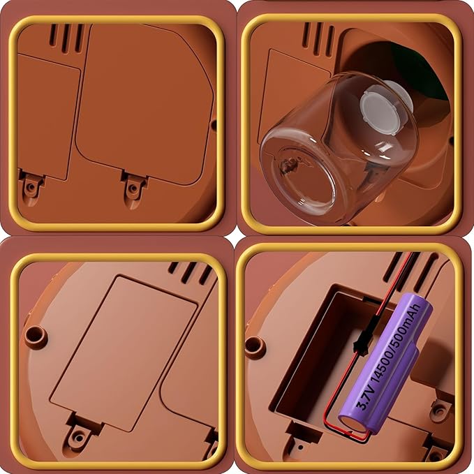 Christmas Bubble Machine – Light-Up Rotating Tree Music Box, Rechargeable Bubble Blower for Kids | aibgg