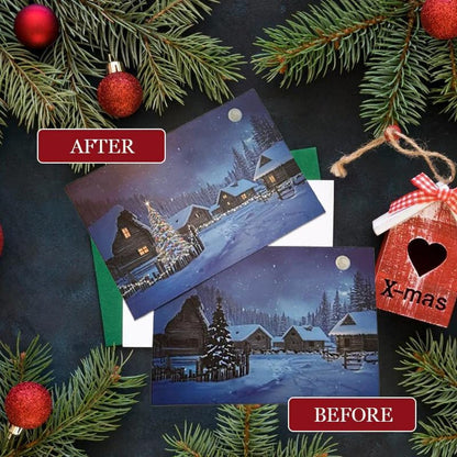 Color-Changing Christmas Cards – Fun Holiday Surprise