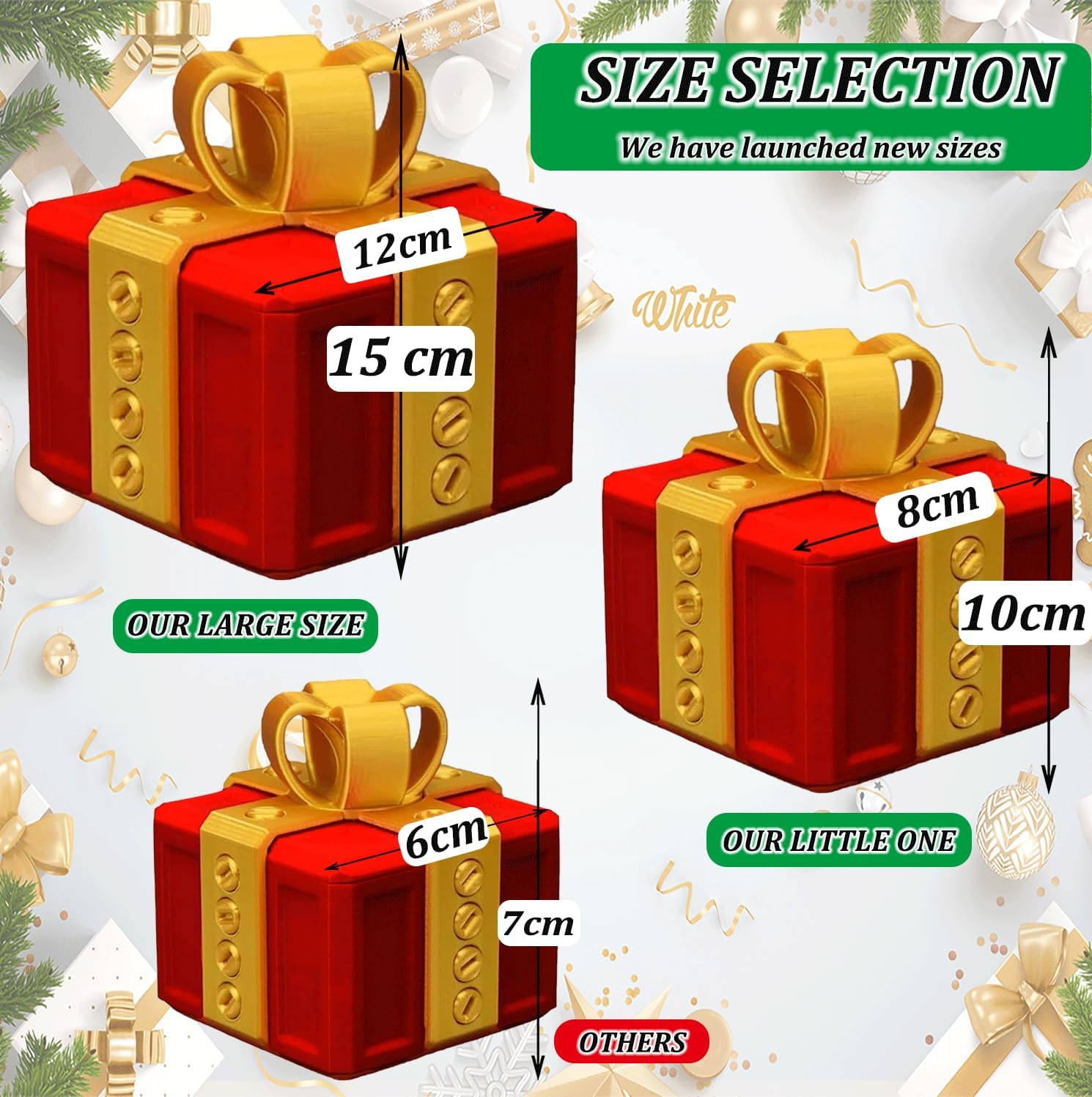 3D Prank Screw Box – Funny Trick Toy for Halloween & Christmas | Gag Gift & Office/Home Joke Decor (aibgg)