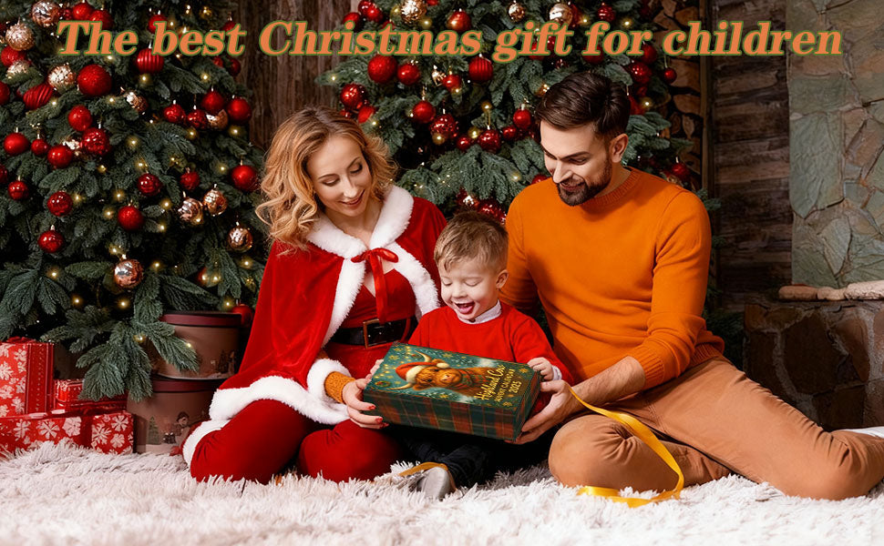 2026 Highland Cow Advent Calendar – 24-Day Christmas Countdown with Mini Highland Cow Figures