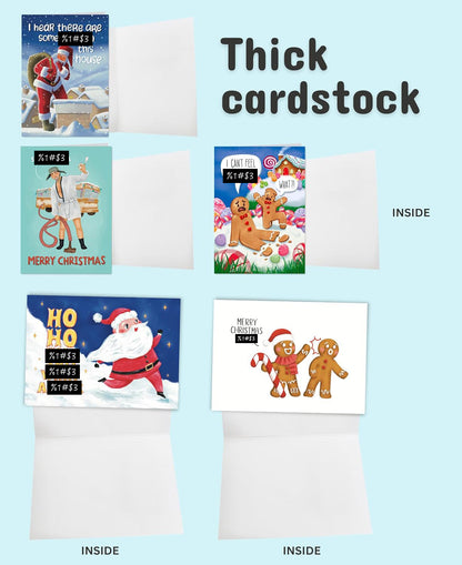 Funny Sarcastic Christmas Cards – Holiday Gag Gift