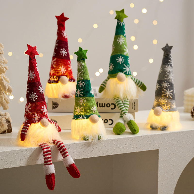 Cute Elf Hanging Light – Festive Christmas Wall Decor