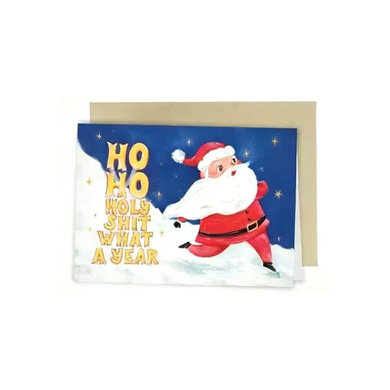 Sleazy Greetings Funny and Wacky Christmas Cards – “Worst Christmas Cards Ever” Collection with Unique Sarcastic Messages for Friends and Family | Perfect Holiday Gag Gift