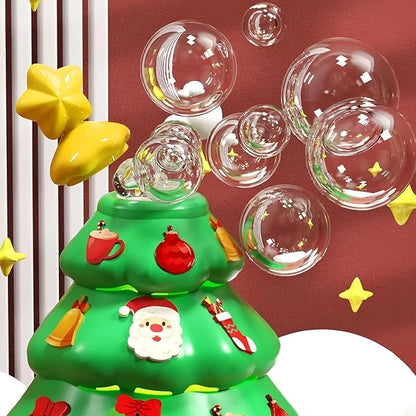 Christmas Bubble Machine – Light-Up Holiday Fun for Kids