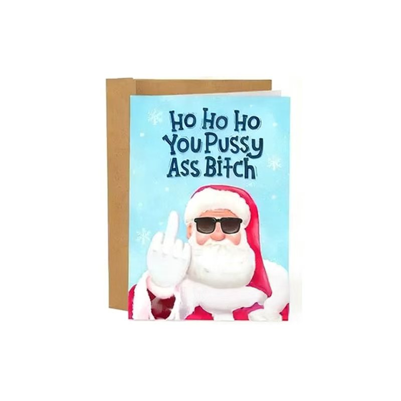 Funny Sarcastic Christmas Cards – Holiday Gag Gift