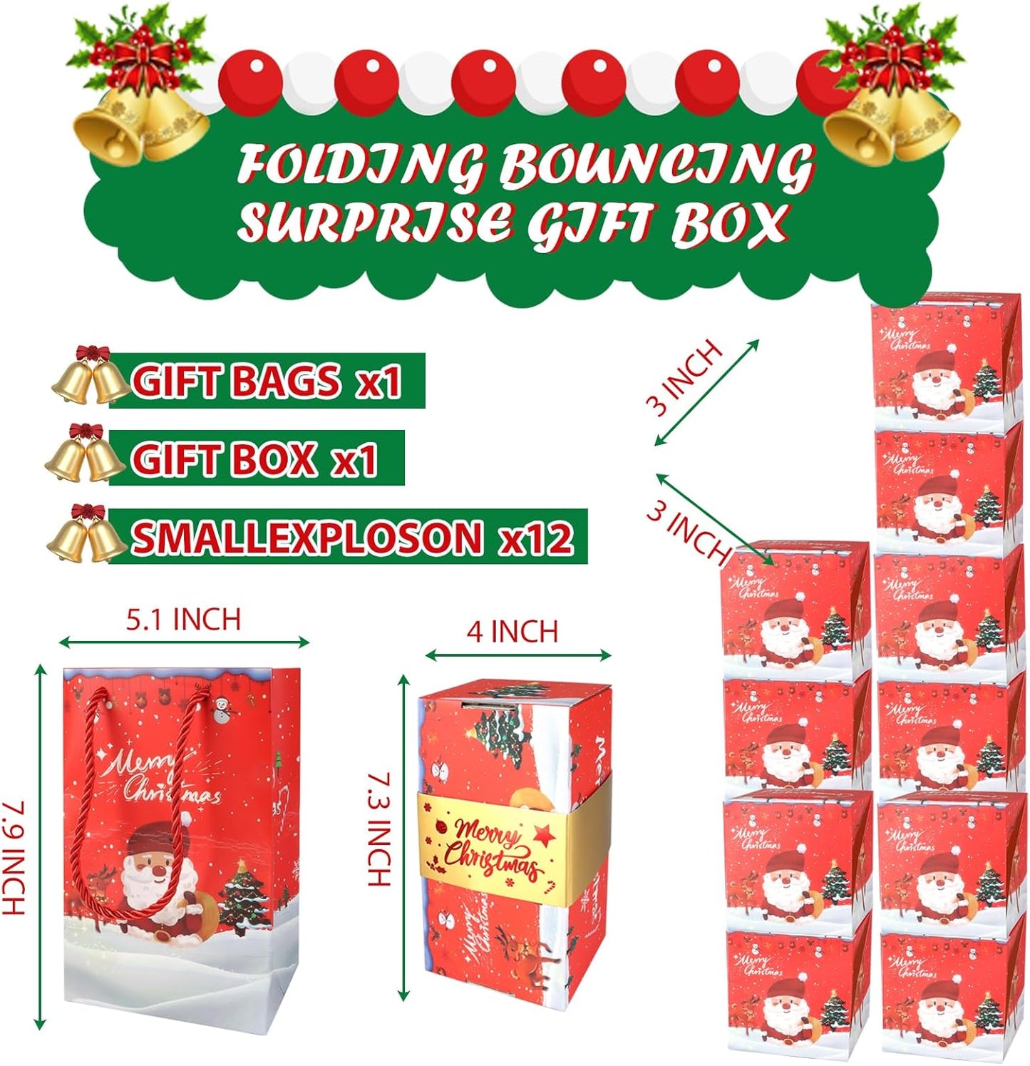 Explosive Surprise Gift Box – Fun Holiday & Party Gift